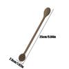 25cm Silikon Honig-Dippstock Küche Honig-Dosierlöffel Langer Griff Sirup-Dippstock Küche Sirup-Dosierwerkzeug