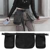 Sac Tablier de Taille Multi-Poches Fermeture à Glissière Pochette à Outils de Taille Durable Ceinture Réglable Sac de Taille en Nylon Jardinage