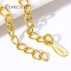 Shiny 18K Gold Plated Metal Extension Chain,Necklace Drop Extender Chains Connectors for DIY Bracelet Jewelry Making Accessories