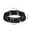 E12 Light Socket Ring Black Bakelite Lamp Holder Adapter Lamp Shade Holder  Lamp