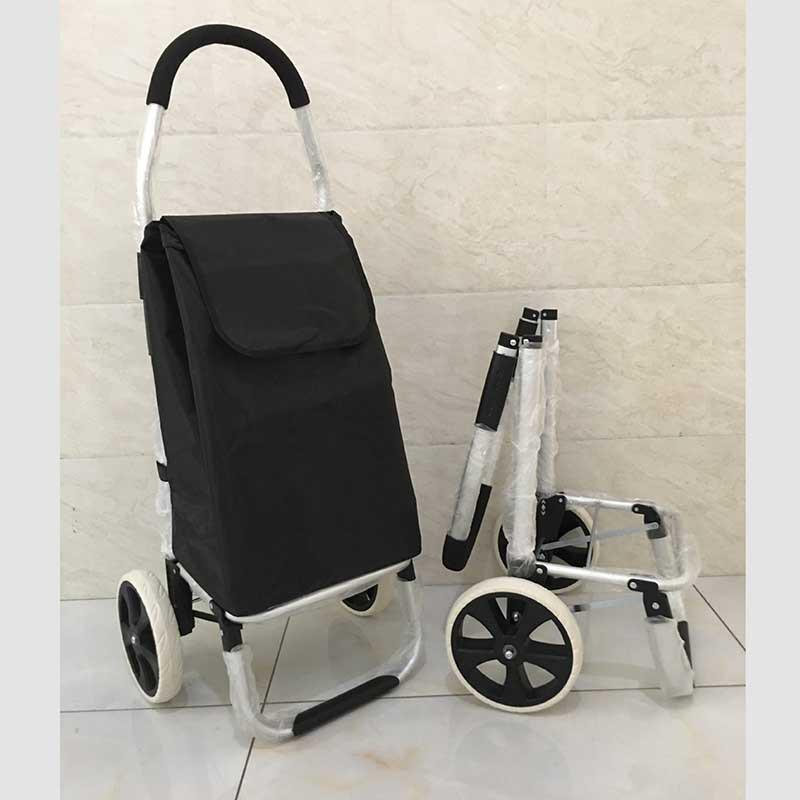 New Aluminum Alloy Folding Shopping Cart