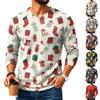 Men's Casual Loose Fit V-Neck Top