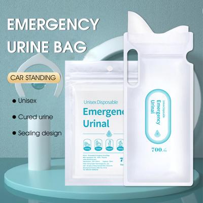 700 ml Urinalbeutel, englische Ausgabe, kompakt, verschleißfest