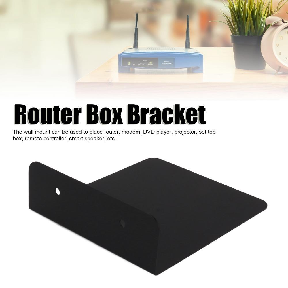 Universal Router Bracket Wall Mounted Storage Rack Equipment Stand TV Box Bracket Living Room