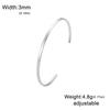 Custom Name Text Bangle Personalized Any Message Bracelet Engrave Text Cuff for Women Men Friend Stainless Steel Jewelry Gift