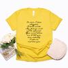 Mr Darcy Proposal Quote TShirt Pride and Prejudice Tee Jane Austen Shirt Bookish Gifts Women Graphic T Shirts Short Sleeve Top