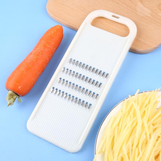 Easy To Operate Vegetable Slicer Labor-saving Stainless Steel Carrot Fruit Potato Shredder Household Supplies