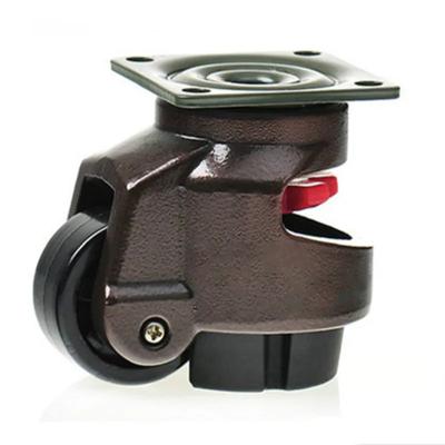 GD-40F/60F/80F, CARICO 500KG, Ruota di regolazione del livello, Supporto piatto, Per distributori automatici di grandi dimensioni, Ruote industriali