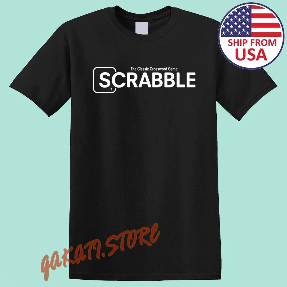 Scrabble Game Show Men s Black Size S-5XL 3XL
