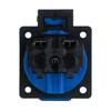 Single-phase 230V 16A Schuko IP54 Hermetic Panel Socket
