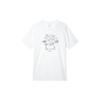 Beijing Food Print Short Sleeve T-Shirt Men Tops White CZ3588-100