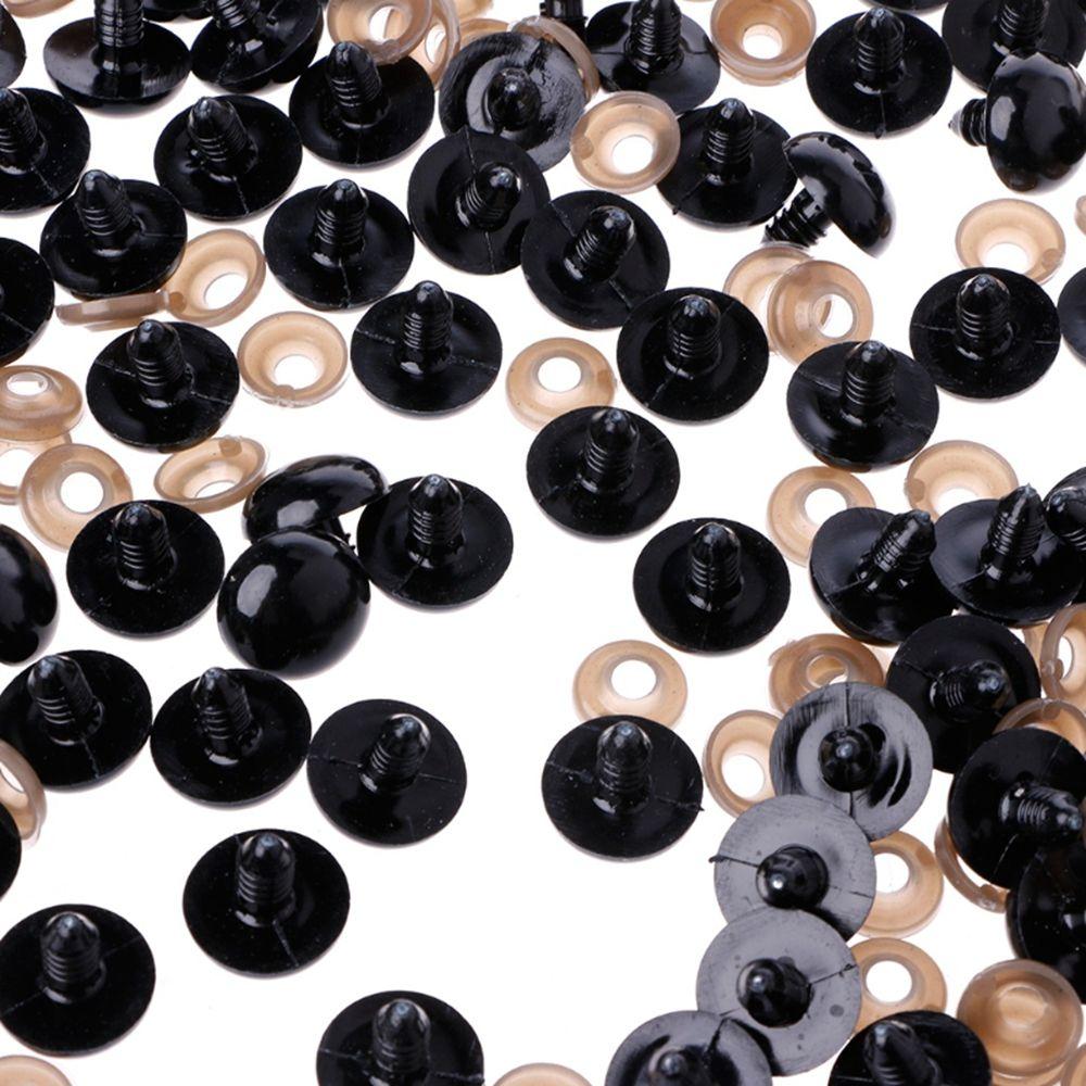 Black With Washers DIY Safety Puppets  Eyes Crafts Making Doll Eyes Toy Accessories