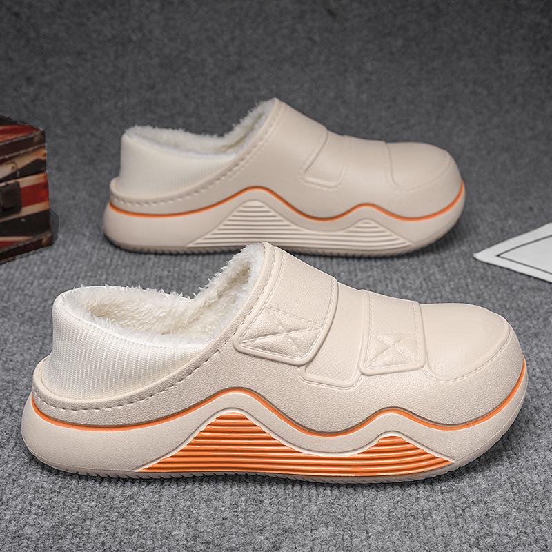 

2025 Autumn/Winter Couple Warm Cotton Outdoor Slippers 40/41