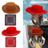 Personalized Trendy Hat Handkerchief Set Artistic Youth Hats Simple Street Hat for Casual or Make Up Occasion