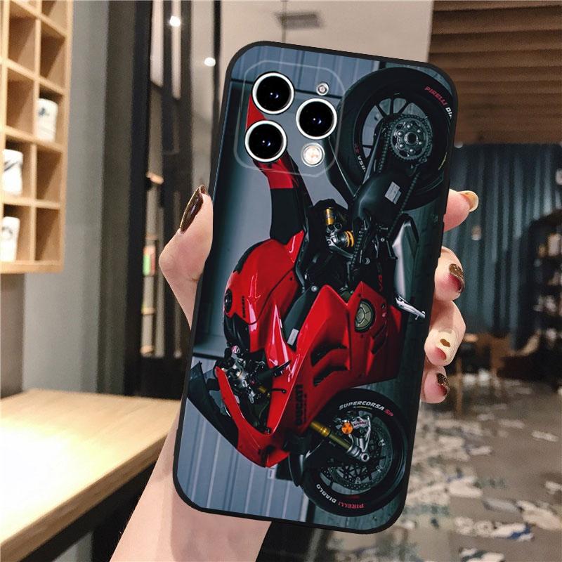 Motorcycle Phone Case For iphone 17 Pro Max Air 16 15 14 13 Pro Max 15 16 Pro 15Plus