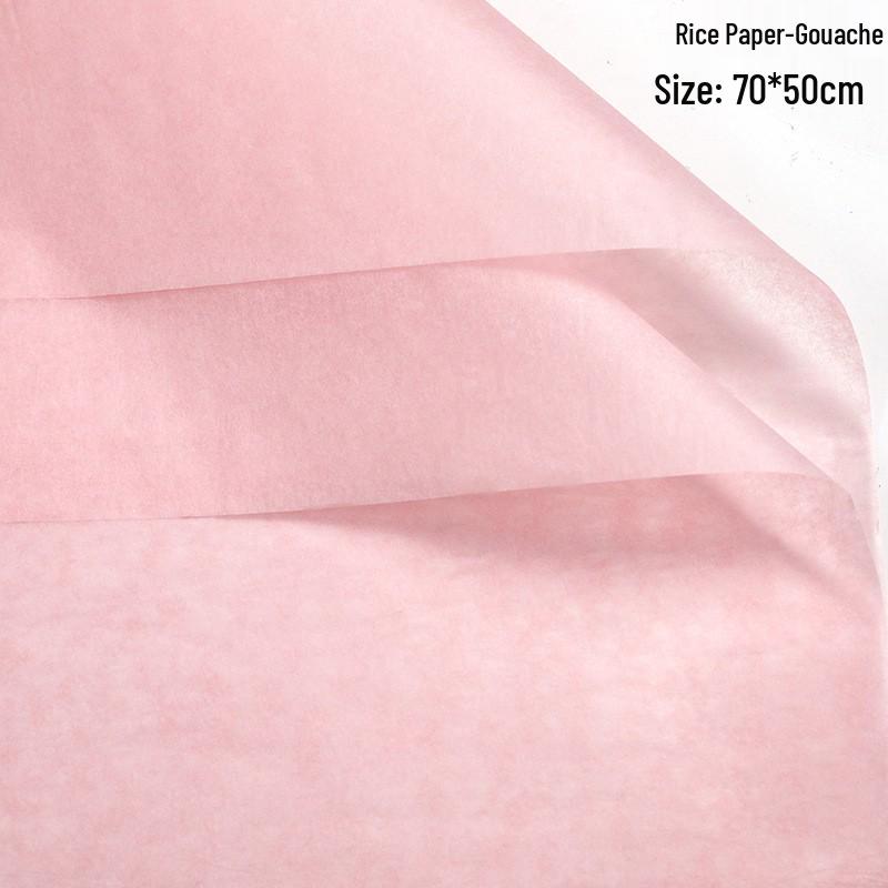 Pink Tissue Paper for Cake Baking, Gift Wrap, Bouquets, and Flower Art Decorations