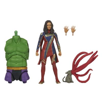 Hasbro Marvel Legends Series Sra.. Marvel The Marvels 6 pulgadas (15 cm) Figura de Acción Coleccionable, Edades 4 y Más, F3682, Auténtico