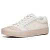 Anta Zapatillas de Lona de Caña Baja Duraderas Antideslizantes Zapatillas de Mujer Gris Rosa 122228077S-4