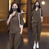 Stylish Age-Reducing Summer Suit Set for Women 2026: Chic Two-Piece Shirt & Pants for a Youthful Look
