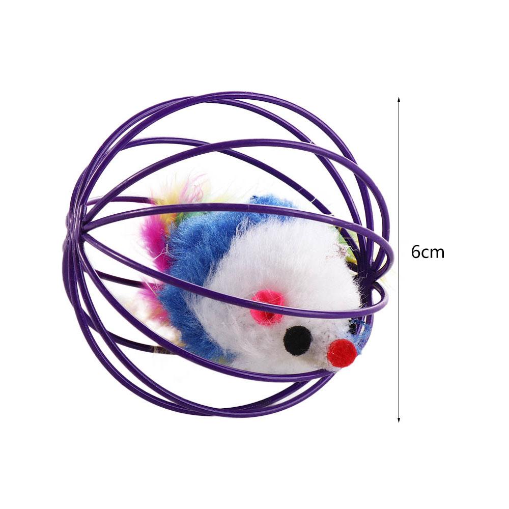 Joc Interactiv de Interior Pisoi Pisică Accesorii Jucărie Teaser pentru Pisici Jucării pentru Pisici Cușcă Jucărie Șoarece Consumabile pentru Animale de Companie