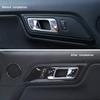 RT-TCZ Car Door Interior Handle Button Decoration Moulding Frame Cover Trim for Ford Mustang 2015 2016 2017 2018 2019 2020 2021(Carbon Fiber Veins)