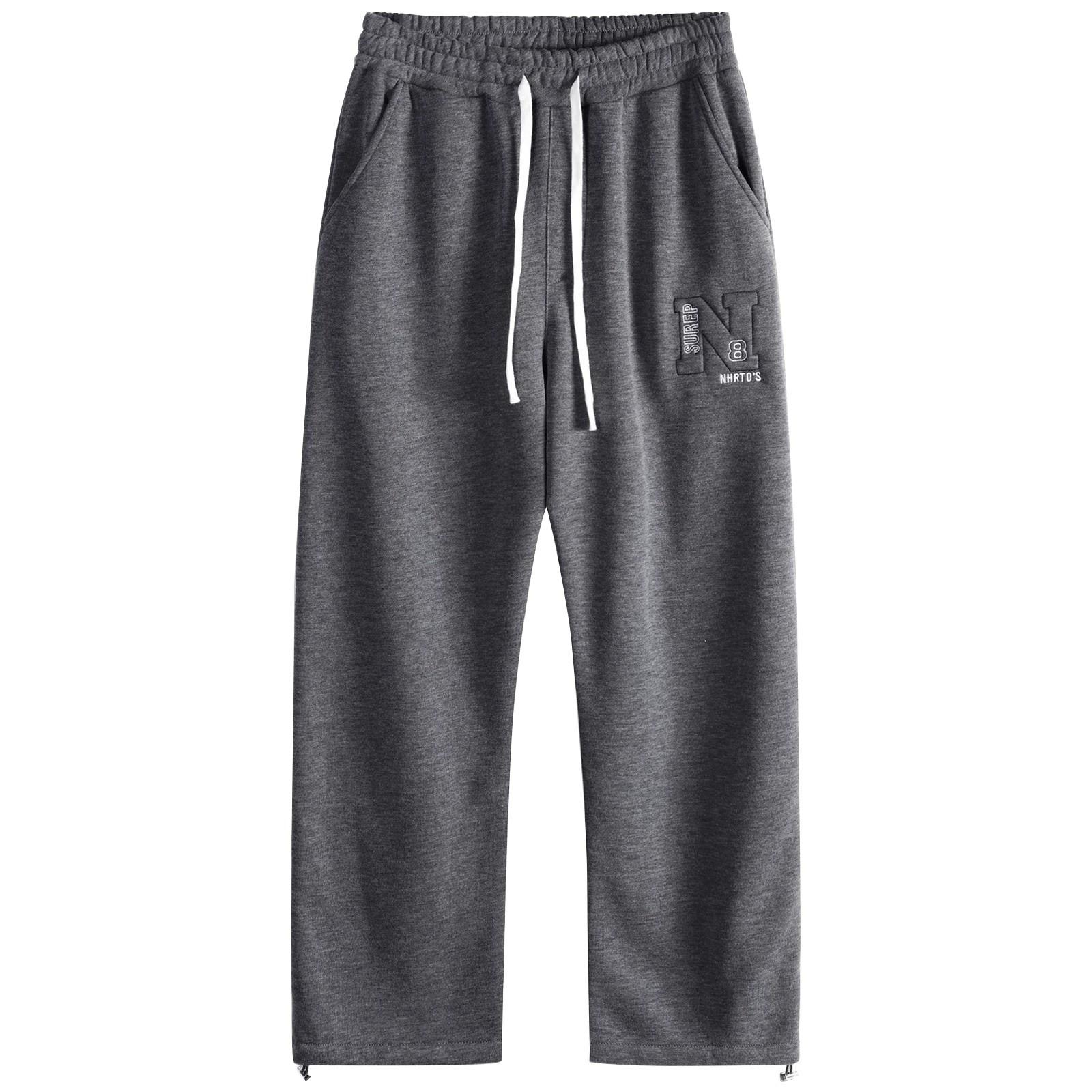 

Мужские зимние однотонные повседневные брюки из утолщенного бархата, модные мужские спортивные брюки на шнурке XL