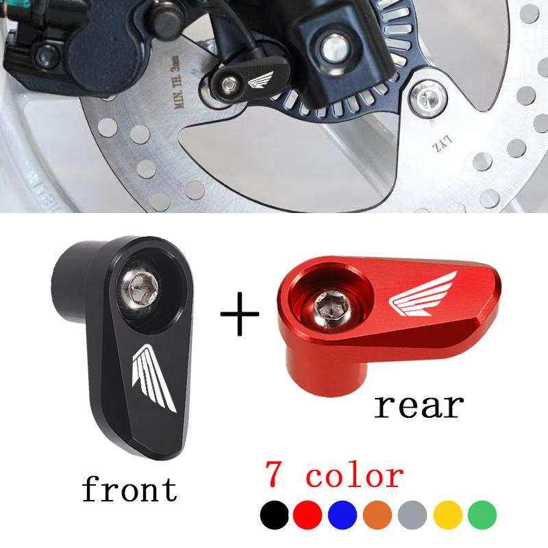 Motorcycle CNC Front Rear Wheel ABS Sensor Guard Protection Cover For HONDA Hornet NT1100 CBR CB Shadow PCX VFR XADV ADV Forza RH6
