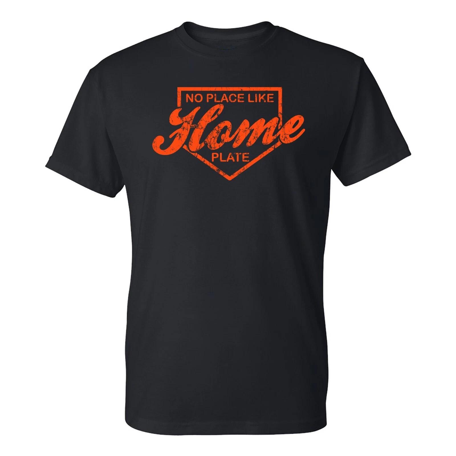 No Place Like Home Plate T-Shirt - Baltimore Black S