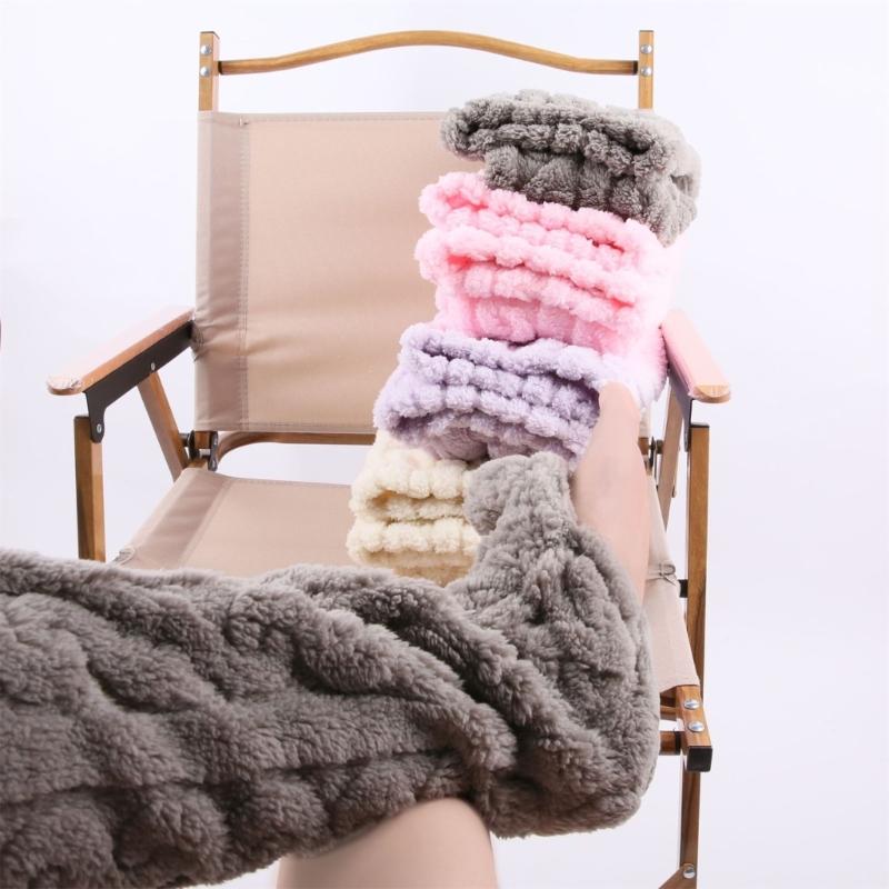 Women Furry Thigh High Slipper Socks Solid Color Cable Pattern Fleece Fuzzy Over Knee Stockings Winter Warm Leg Warmers
