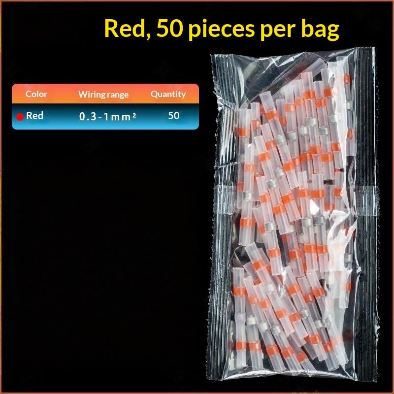 

50/70/100Pcs IP67 Waterproof, Electrical Equipment Connection Heat Shrink Tube, Welding Ring Heat Shrink Terminal