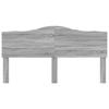 Headboard Grey Sonoma Wood Material