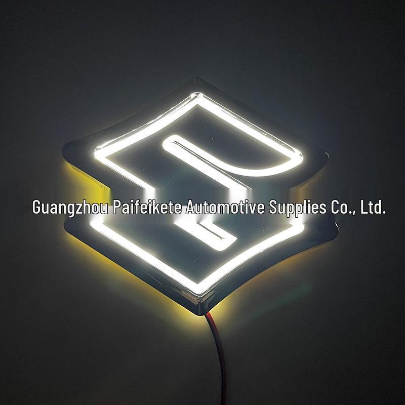 5D LED Luminous Rear Tail Light for SUZUKI Car Logo