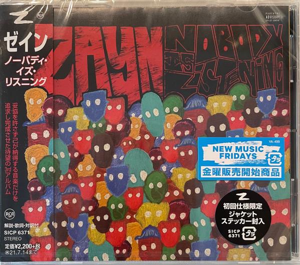 

CD ZAYN - Nobody Is Listening SICP6371PROMO RCA 2021 Japan Pop Used