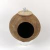 Coconut Shell Hanging Bird Nest for Parrots, Finch, Budgie, and Pearl Breeding.