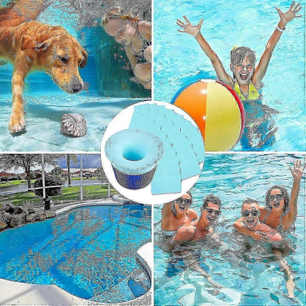 Pool Skimmer Socks, 20 Pieces Pool Skimmer Socks, Pool Filter Sock, Reusable And Super Elastic Skimmer For Skimmer Basket, Pump, Swimming Pool, Spa