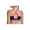 Under Armour Infinity Brand Embroidered Dual Shoulder Strap High-Intensity Sports Bra Women underwear Black 1373859-001