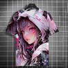 Cartoon Sexy Girl Pattern Men's T-Shirt 3d Printed Oversized T Shirts For Men Personality Harajuku Short Sleeve Tops Clothing