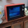 Mini TV Real Video Playback Mini Working TV for Doll Houses 1/12 Scale with Rotatable Antenna USB Rechargeable Battery Miniature Furniture Toy Gift