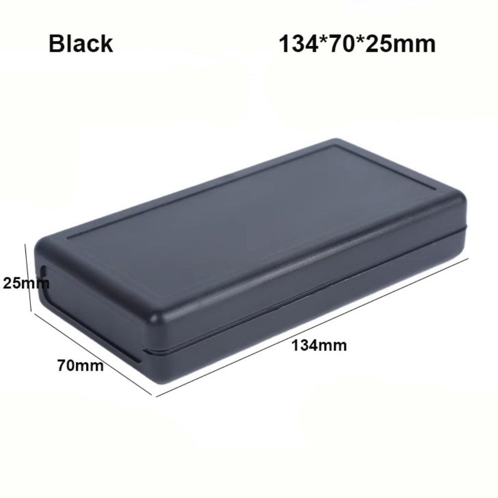 New Waterproof Project Enclosure Boxes ABS Plastic White Black Storage Case 9 Styles Housing Instrument Case Electronic Supplies
