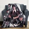 1Pc Ethereal Violinist Shadows Blanket For Couch Bed Plush Cozy Fuzzy Blanket Super Soft Warm Blankets For Fall And Winter 0918164
