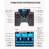 HOTRC HT-8A Transmitter 8CH Radio Controller Cruise Control Gyroscope 300M with F-08A Receiver For Model Aircraft Car Boat