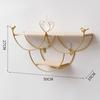 Punch-free Living Room Wall Hanging Wall Decoration Light Luxury Wall Pendant Sofa Background Wall Decoration Storage Rack