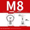 304 Stainless Steel M8 Japanese Eye Nuts