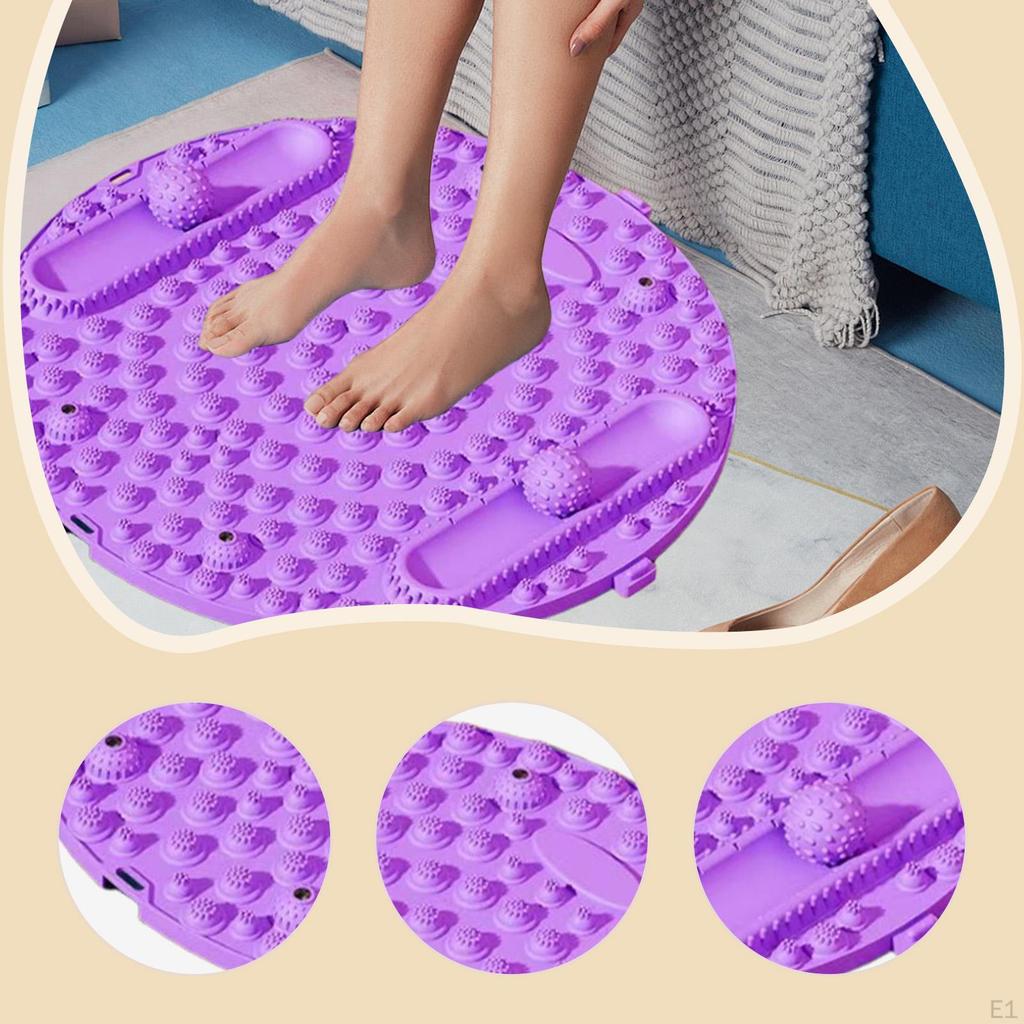 Foot Massage Pad Acupressure Mat Multifunctional Pressure Point for Running Home Convenient