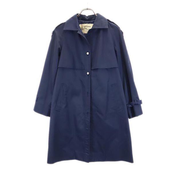 LONDON FOG Stainless collar coat Navy system Women Used