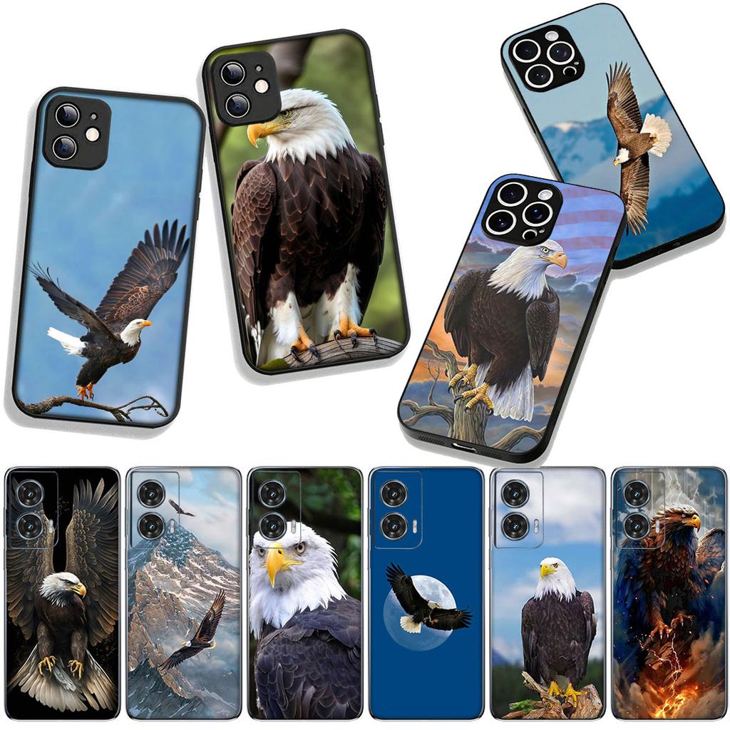 Phone Cover Bald Eagle Casing for Xiaomi Redmi Note 14 12 13 ProPlus A4 A3 Pro Plus 12C 13C 14C 5G + Case