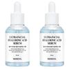 Ultra Facial Moisturizing Low Molecular Hyaluronic Acid Serum - Deep Hydrating & Plumping Facial Treatment (50ml X 2pcs Set)