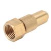 G3/8 Internal Thread High Pressure Sprayer Nozzle Ceramic Brass Watering Tool for Courtyard Agriculture 1.2mm/0.05in Hole