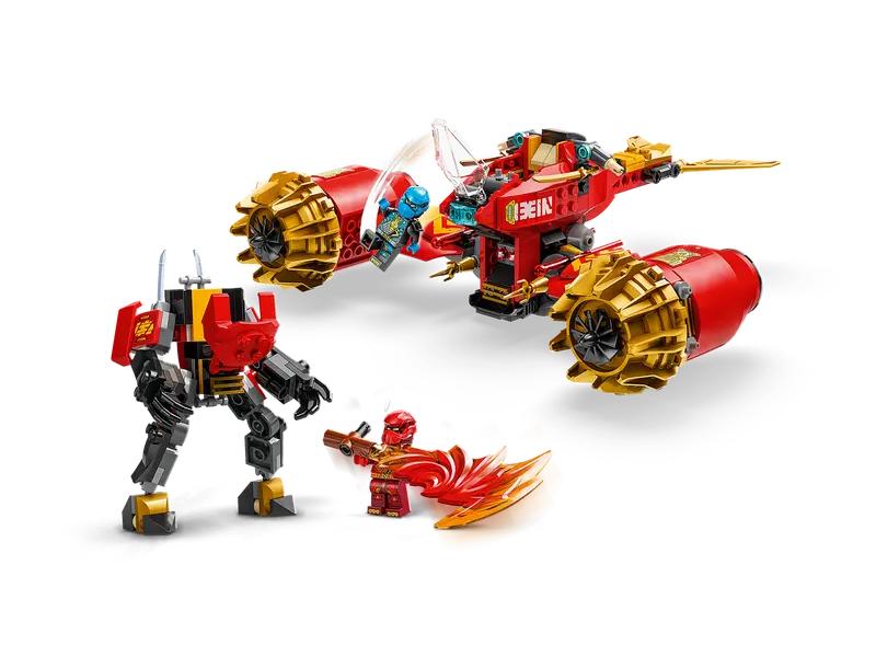 Klocki lego ninjago 71830 burzowy jeździec mech kaia 7+ (elementy: 333)
