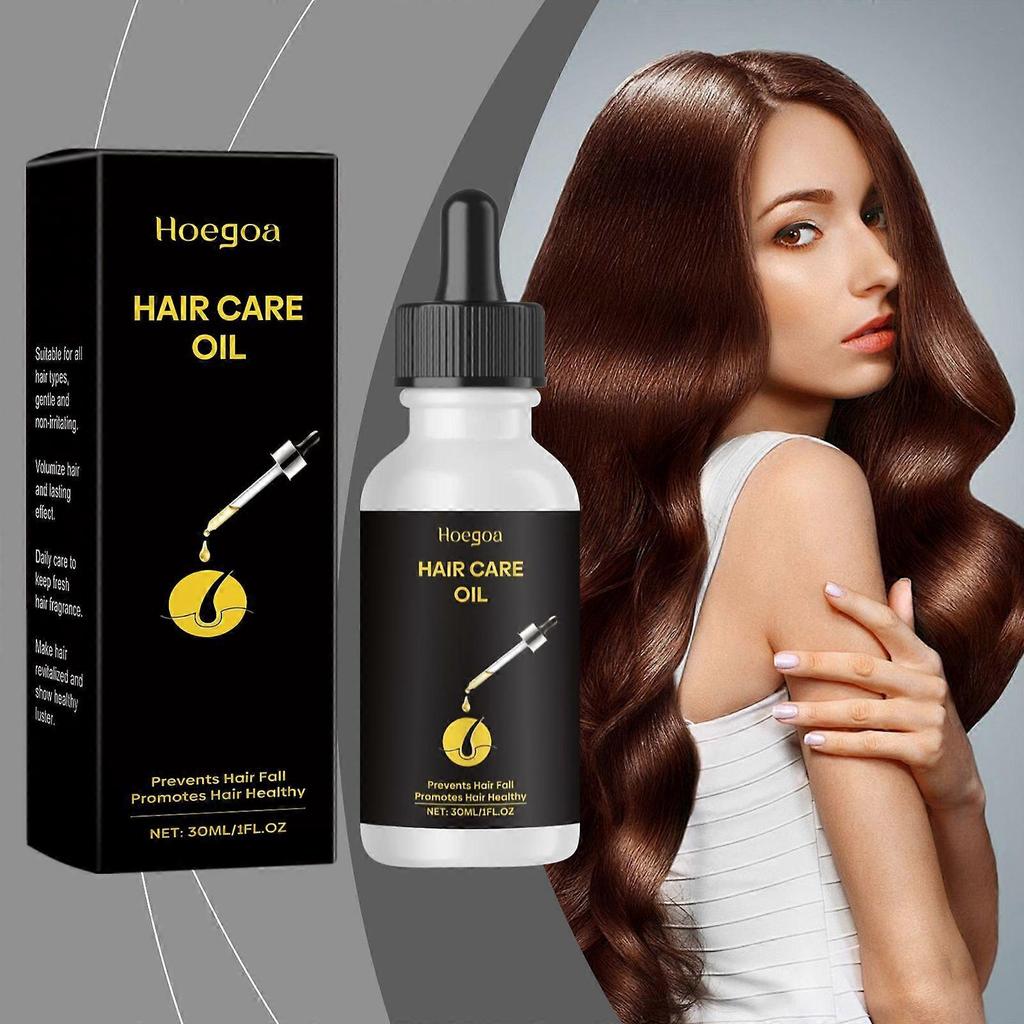 Hoegoa Hair Care Essential Oil - Nourishing Hair Massage Care, Smooth And Shiny Hair Everyday Hair Care Essence